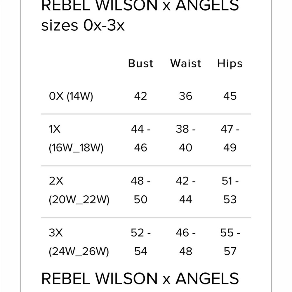 Rebel Wilson X Angels City Name Blouse Pastels 1X - Picture 11 of 11